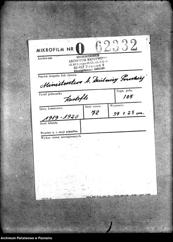 Obraz 2 z jednostki "Kartofle"