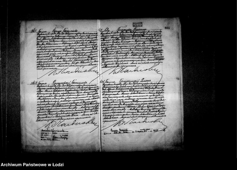 Obraz 9 z jednostki "Akta urodzeń"