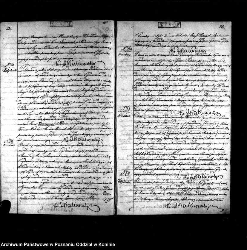 Obraz 14 z jednostki "Księga urodzeń, małżeństw i zgonów"