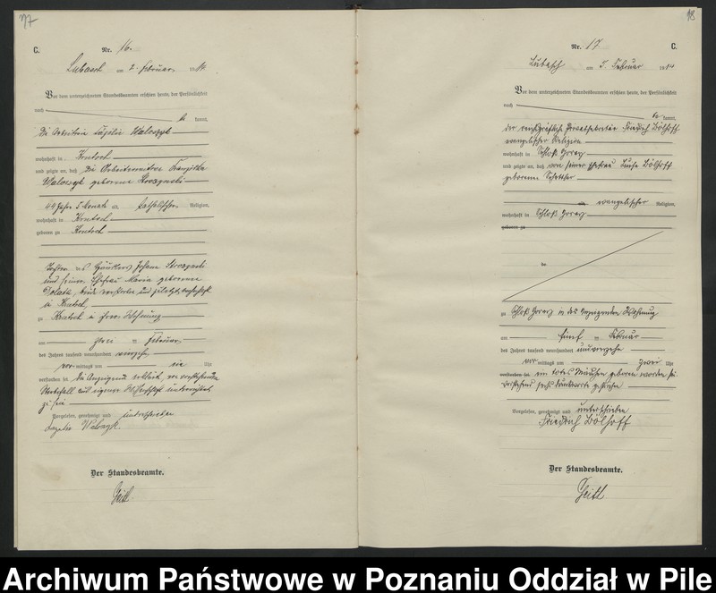 Obraz 12 z jednostki "Księga zgonów"