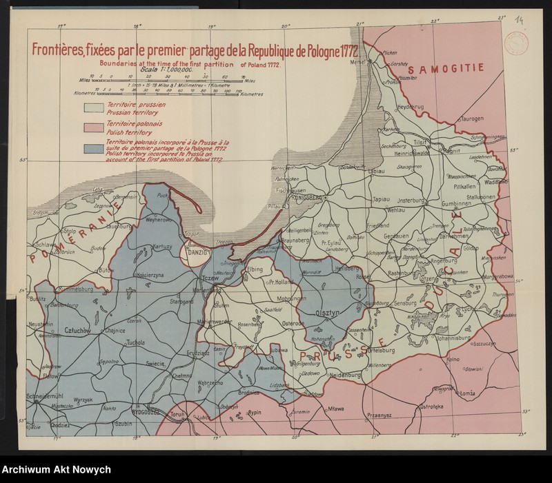 image.from.unit.number ""Poland, Germany and the Sea" by Diplomat, London 1925; Odbitka z "The English Review", Sep. 1925, 2 mapy"