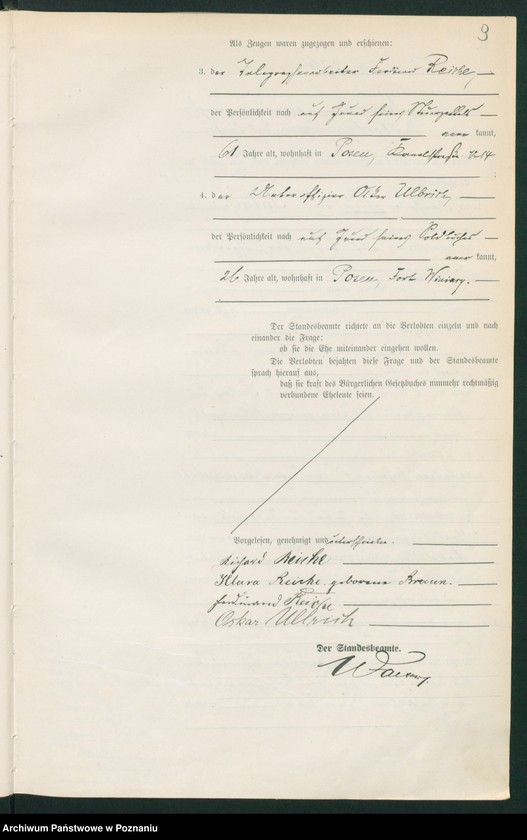 Obraz 11 z jednostki "Księga miejscowa małżeństw tom II"