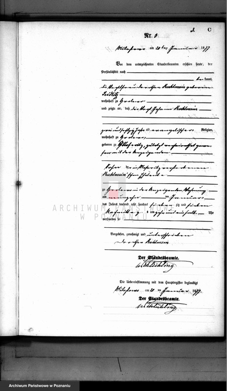 Obraz 4 z jednostki "Księga zgonów"