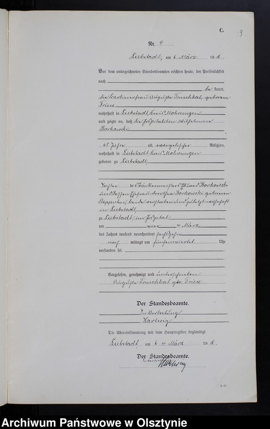 image.from.unit.number "Sterbe-Neben-Register Nr 1 - 47"