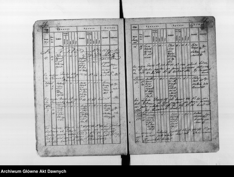 image.from.unit.number "Parafia: Mariampol. Dekanat: Kąkolniki. Księga metrykalna ślubów dla wsi Wołczków."