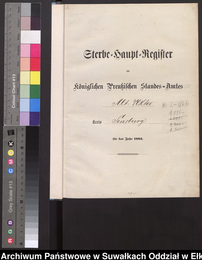 image.from.unit.number "Sterbe-Haupt-Register des Königlichen Preussischen Standes-Amtes Alt Ukta Kreis Sensburg"