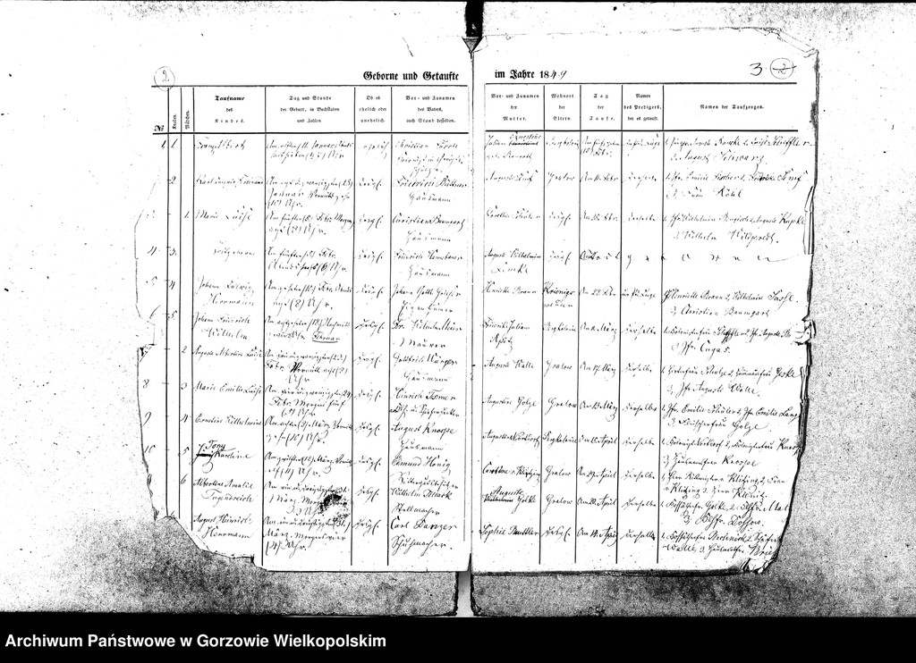 image.from.unit.number "Duplikate der Kirchenbücher von der Parochie Gralow: Gralow (Gralewo) mit Krieningswerder (Krzynka) und Bergkolonie (Górki), Jahnsfelde (Janczewo), Pollychen (Stare Polichno), Zantoch (Santok)"