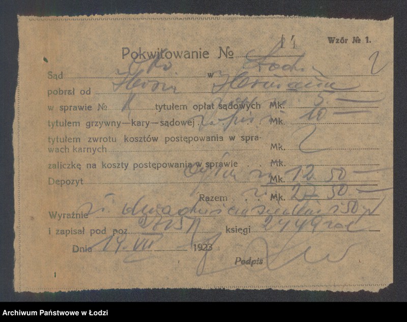 Obraz 4 z jednostki "Hersz Herman – sprzedaż pończoch, rękawiczek i galanterji"