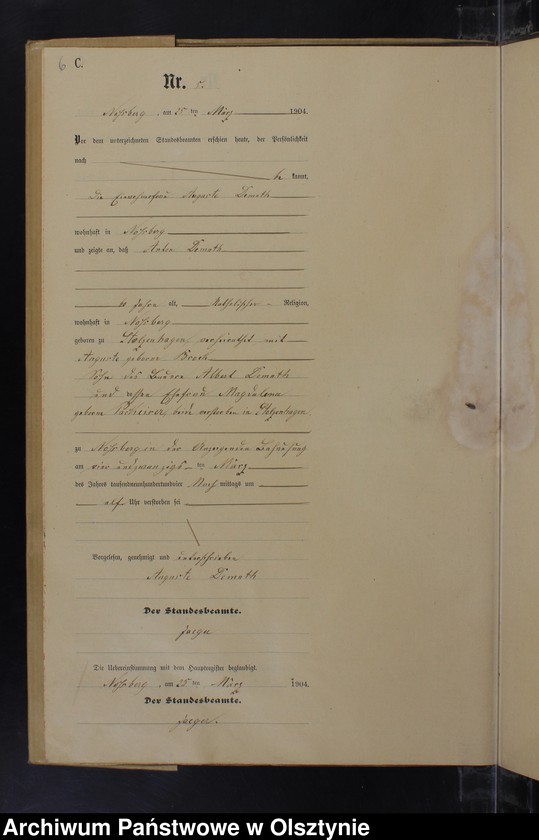 image.from.unit.number "Sterbe-Neben-Register Nr 1 - 11"
