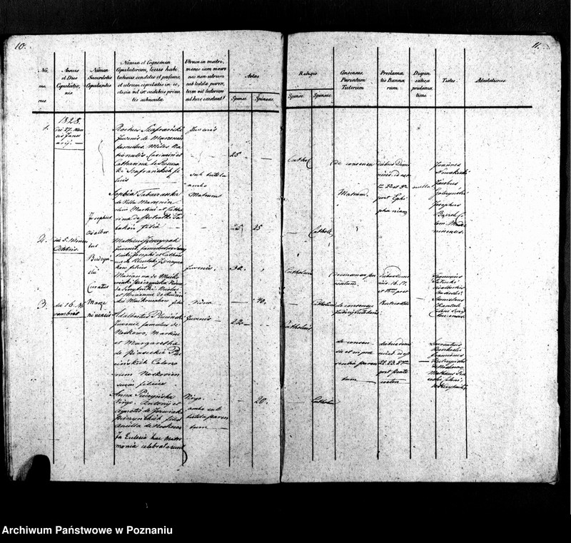 Obraz 8 z jednostki "Libri metrices baptisatorum, desponsatorum, mortuorum"