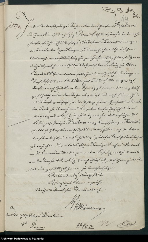 Obraz 18 z jednostki "A. betr. Wladislaus von Kosinski"