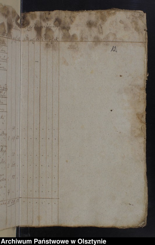 image.from.unit.number "Jahr Kirchen Rechnung der Kirchen zu Kruklanken aller Einnahme und Ausgabe wie auch Bau-Rechnung"