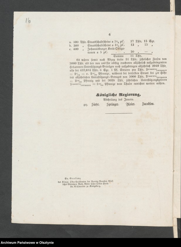 image.from.unit.number "Acta des 17ten Provinzial-Landtages der Stände des Königreichs Preußen betreffend das Hebammen Wesen in den Regierungs Bezirke Königsberg [Królewiec] und Gumbinnen [Gąbin]"
