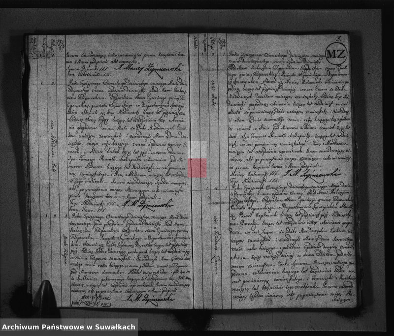 Obraz z jednostki "Akta Zeszłych Gminy Filipowskiey od 1go Maja 1810 Ru aż do ostatnich dni Grudnia 1811 r."
