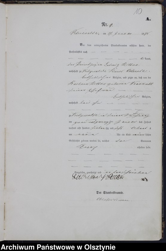 image.from.unit.number "Geburts-Hanupt-Register Nr 1 - 160"