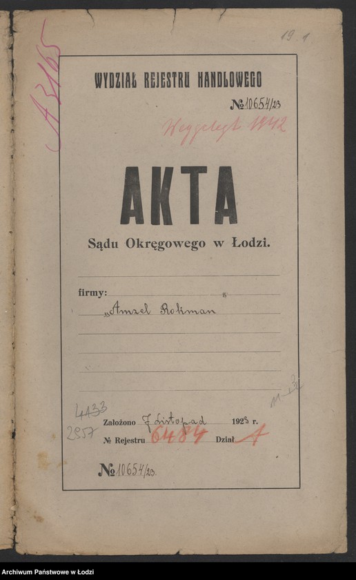 Obraz 2 z jednostki "Amzel Rokman- wyrób manufaktury"