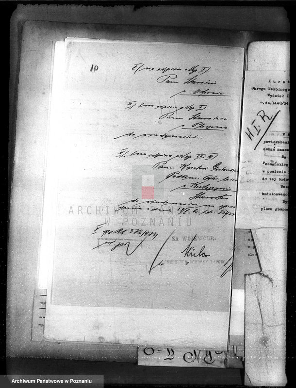 Obraz 14 z jednostki "Nadzór nad gospodarką w lasach majętności Gorzno-Biniew powiat ostrowski"