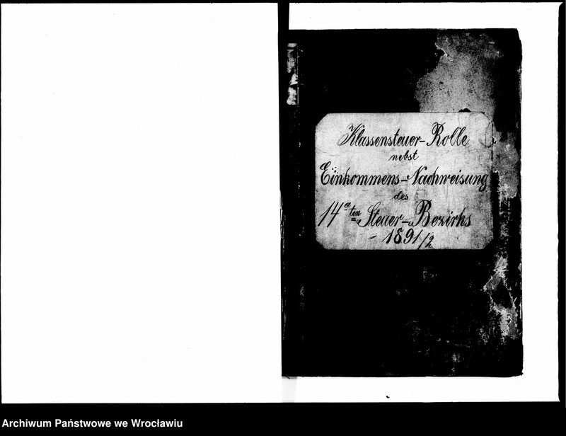 image.from.unit.number "Klassensteuerolle nebst Einkommens Nachweisung"