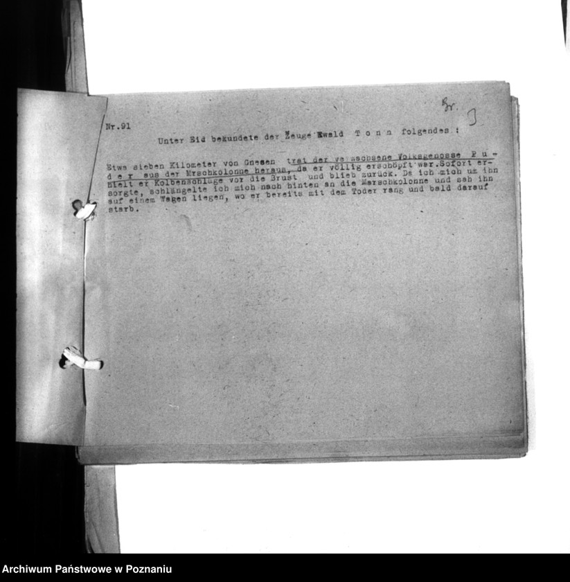 Obraz 7 z jednostki "Abschriften der Berichte über Ermordungen. Zweigstalle Litzmannstadt (Łódź)"