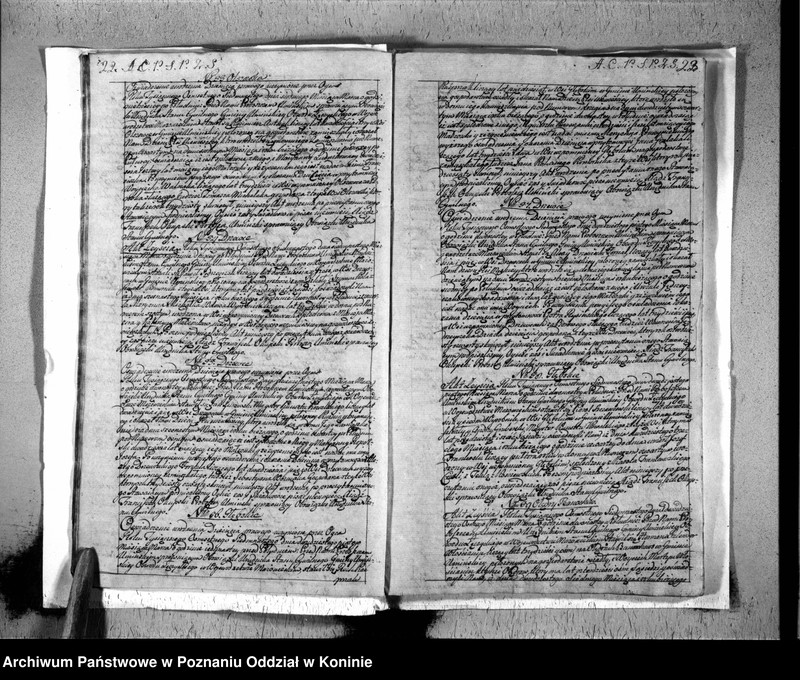 Obraz 14 z jednostki "Akta urodzonych, zaślubionych, zmarłych"