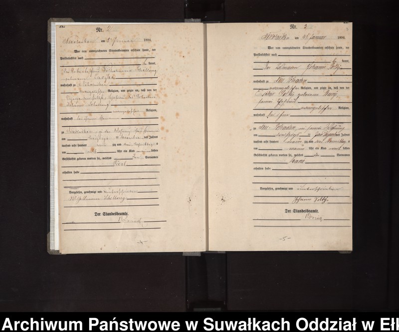 image.from.unit.number "Geburts-Haupt-Register des Königlichen Preussischen Standes-Amtes Nikolaiken Kreis Sensburg"