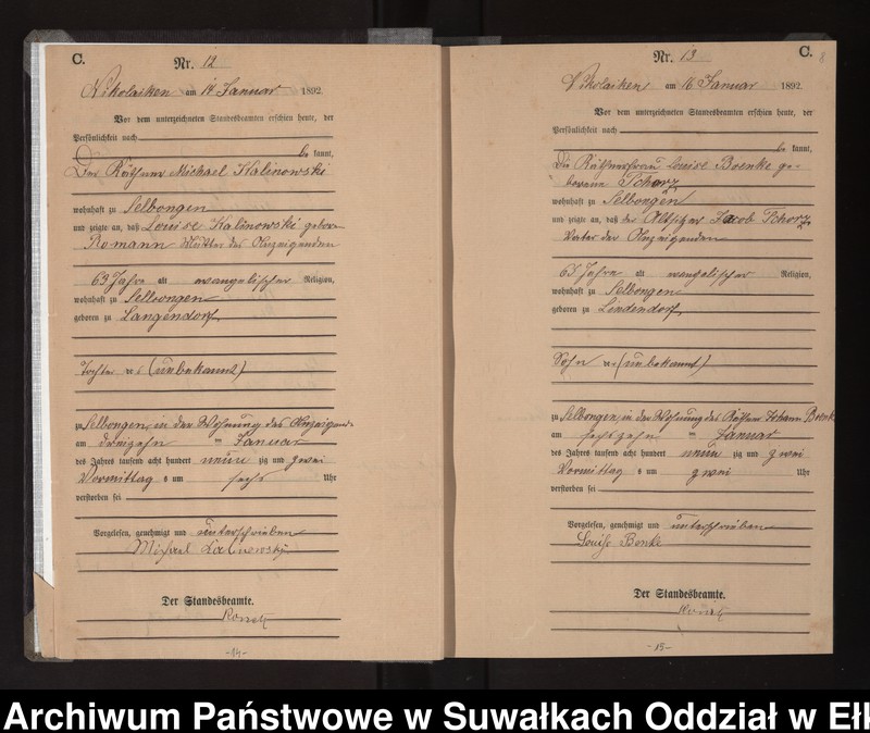 image.from.unit.number "Sterbe-Haupt-Register des Königlichen Preussischen Standes-Amtes Nikolaiken Kreis Sensburg"