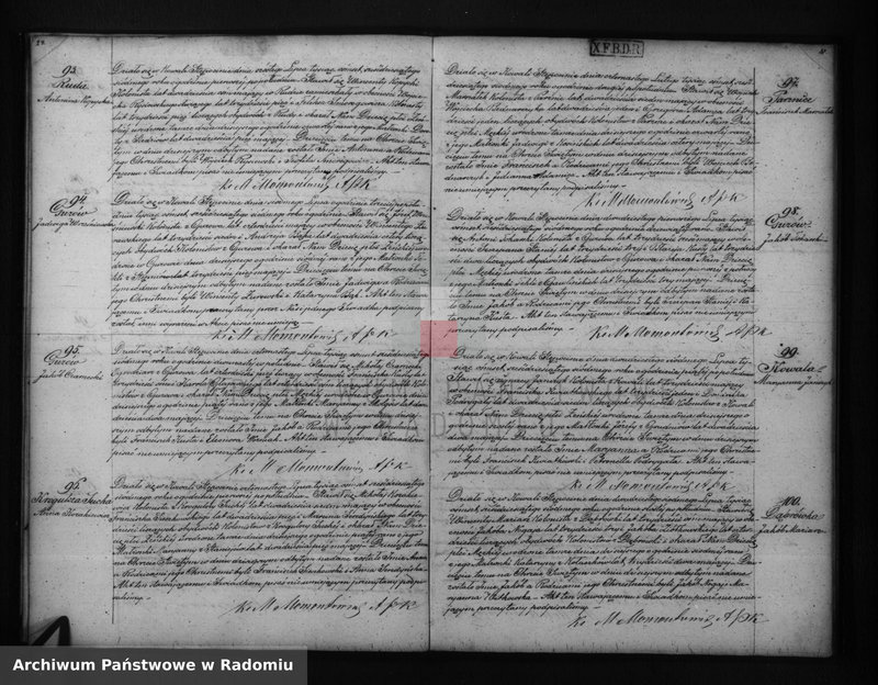 Obraz 15 z jednostki "[Akta Stanu Cywilnego wyznania rzymsko - katolickiego parafii] Kowala 1867 rok"