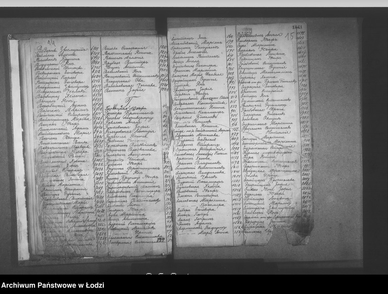 Obraz 17 z jednostki "Skorowidz do akt urodzeń"