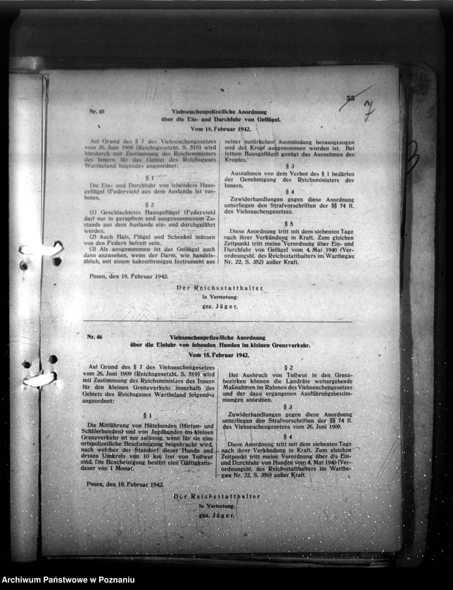 Obraz 11 z jednostki "Verordnungsblatt Nr. 5"