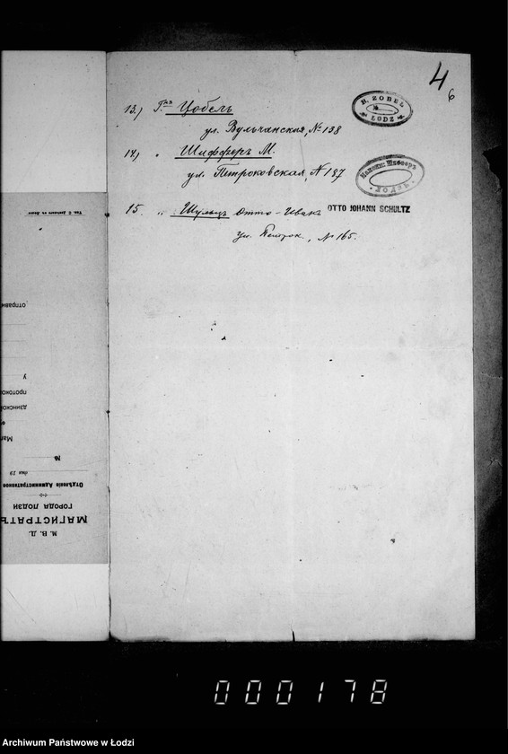 Obraz 10 z jednostki "Ob otkrytji prodolženija Novo-Promenadnoj ulicy ot Anny do Karla"