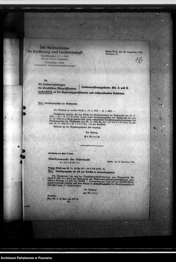 Obraz 20 z jednostki "Nahrungsmittel- Versorgung"