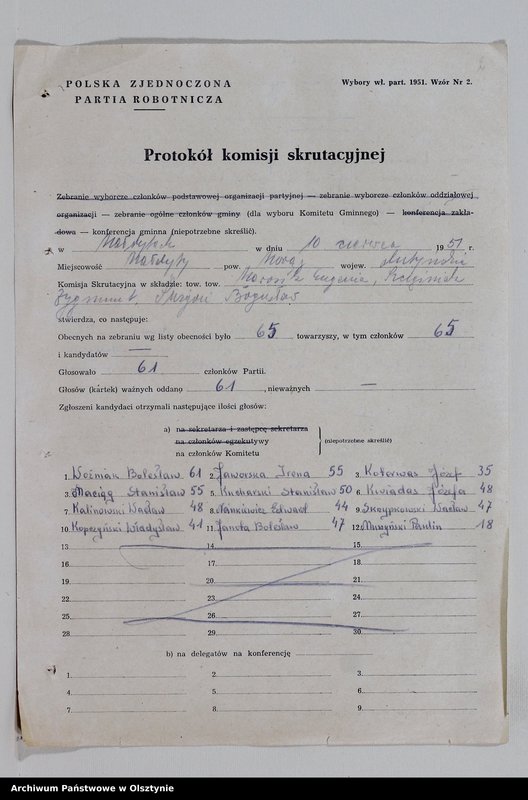 image.from.team "Komitet Gminny Polskiej Zjednoczonej Partii Robotniczej w Małdytach pow. morąski"
