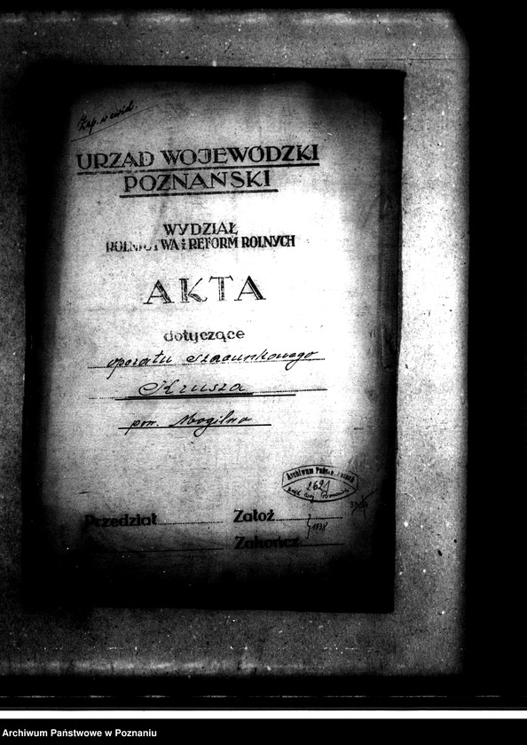 image.from.unit.number "Operat szacunkowy majątku Krusza powiatu mogileńskiego"