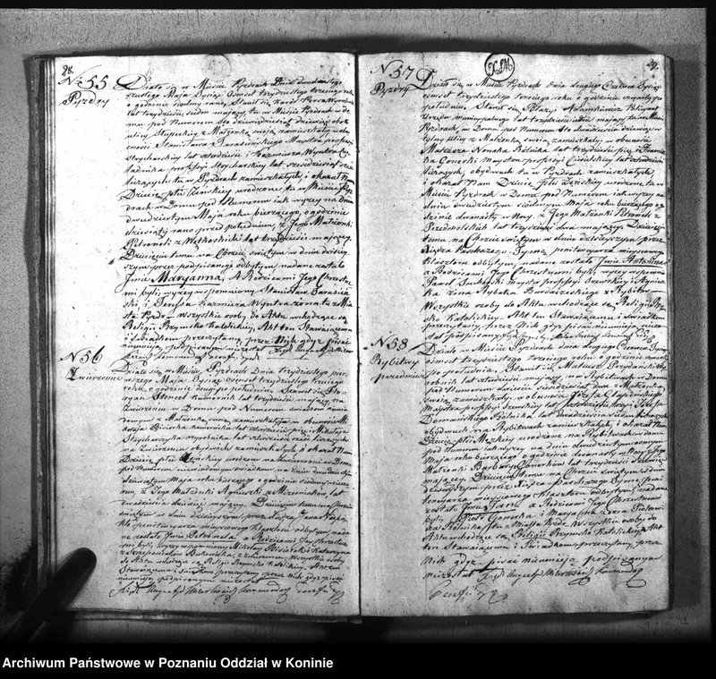 image.from.unit.number "Księga urodzeń, małżeństw i zejścia"