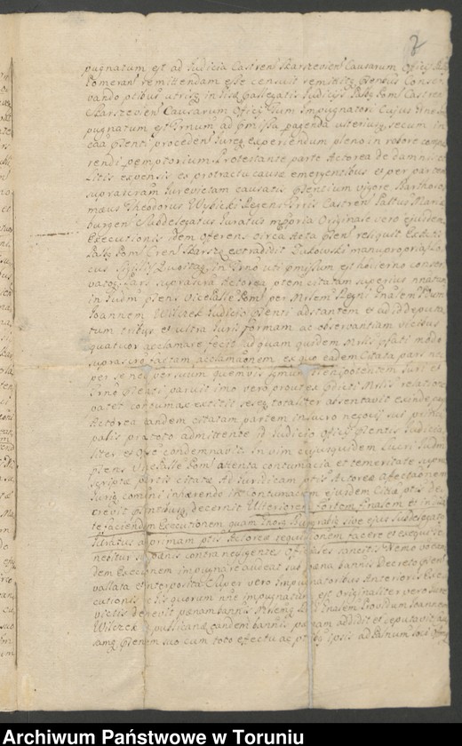 image.from.unit.number "Teresa z Konopackich Kruszyńska, kasztelanowa gdańska-akta procesowe przeciw księdzu Stanisławowi Białochoskiemu (Białochowski), kanonikowi kijowskiemu"