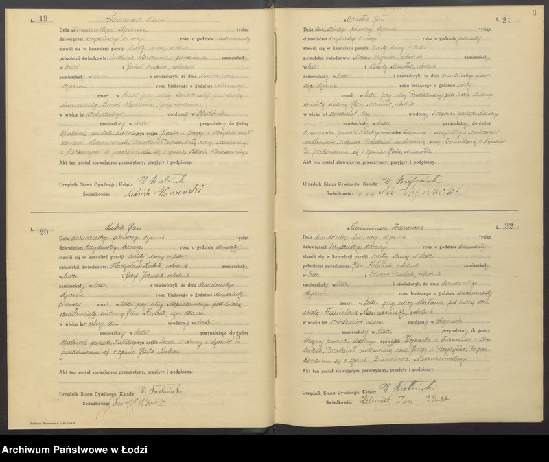 Obraz 8 z jednostki "Akta zgonów"