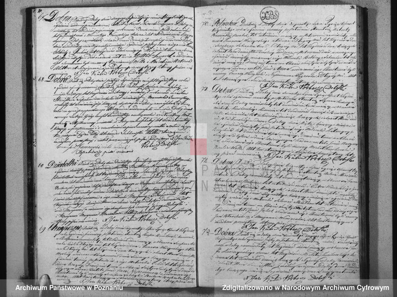 Obraz 13 z jednostki "Księga urodzeń, małżeństw i zgonów"