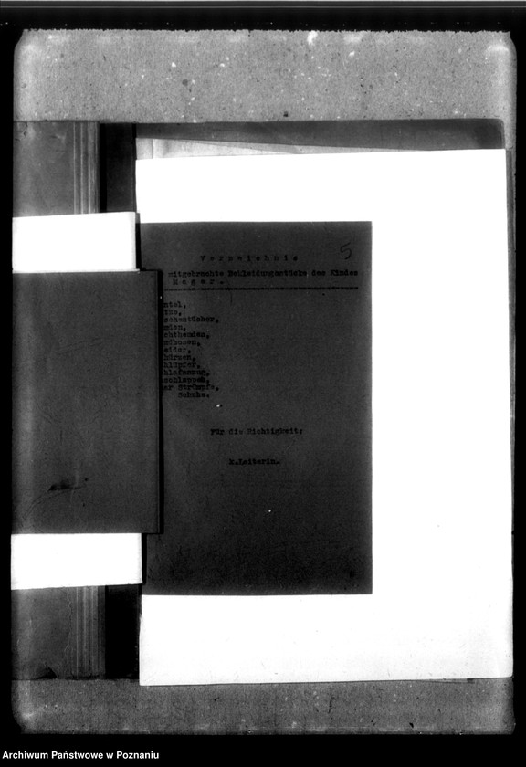 Obraz 9 z jednostki "[Akta personalne wychowanki Ruth Else Mager, ur. 3 XI 1937]."