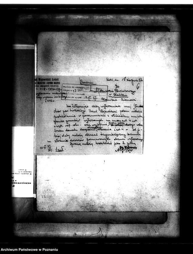 Obraz 10 z jednostki "Majątek Głuchów powiatu tureckiego nadzwyczajny wykaz imienny z 1936 r."