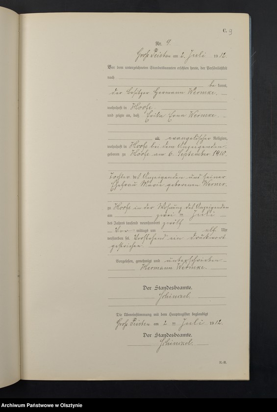 image.from.unit.number "Sterbe-Neben-Register Nr 1 - 14 [ Księga zgonów - wtóropis ]"
