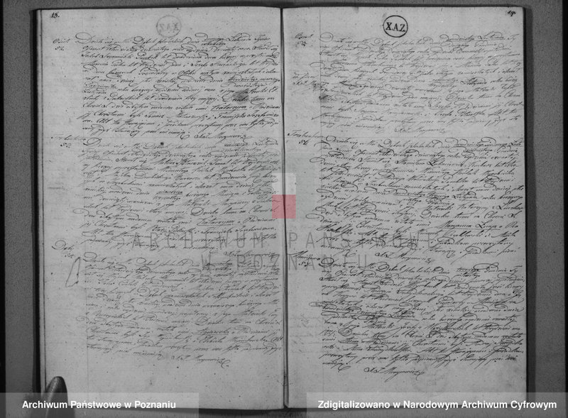 Obraz 12 z jednostki "Księga urodzeń, małżeństw i zgonu"