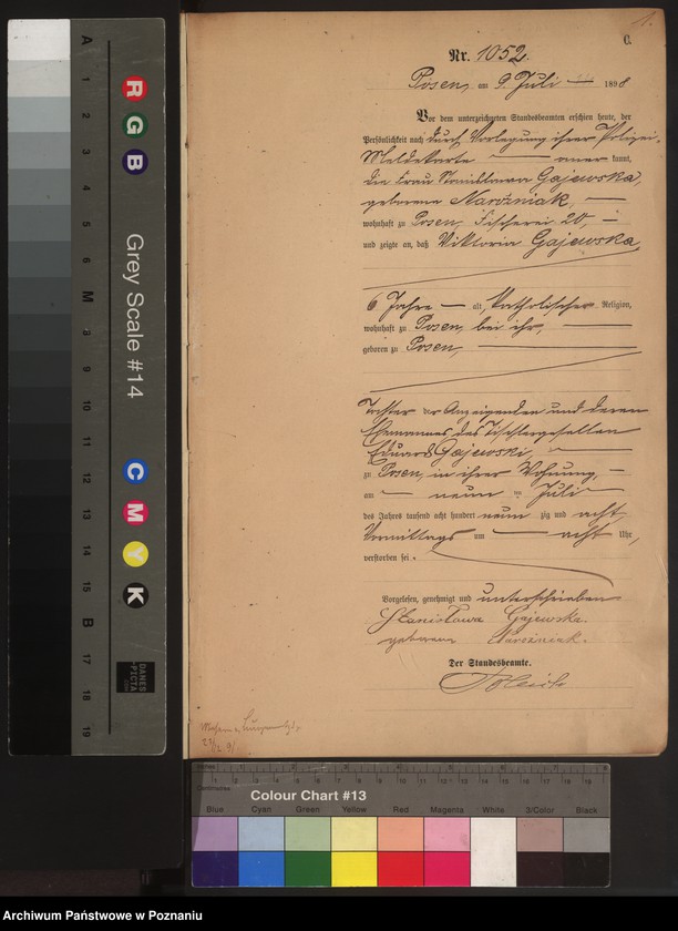 Obraz 4 z jednostki "Księga zgonów t. III"