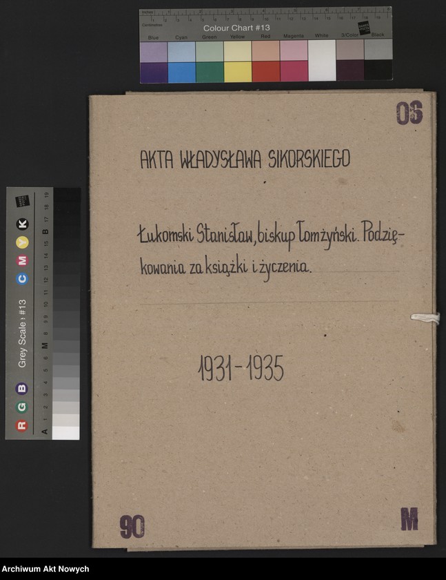 image.from.unit.number "Łukomski Stanisław, biskup łomżyński. Podziękowania za książkę i życzenia."