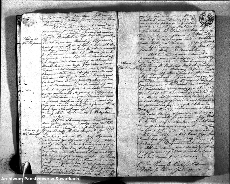 image.from.unit.number "Kięga Duplikatu Zawierajaca w sobie Akta Stanu Cywilnego od dnia 1-go Stycznia do dnia ostatniego Grudnia 1828 r. Urodzonych, Zaślubionych i Zmarłych w Parafii Kopciowskiey"