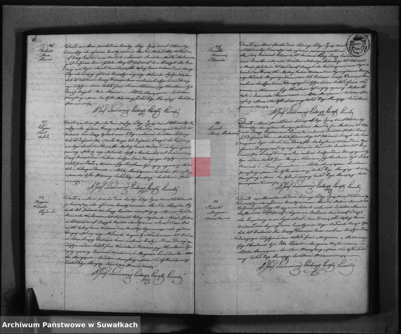 image.from.unit.number "Duplikat akt urodzonych, zaślubionych i umarłych na rok 1849 z parafij katolickiej Puńsk"