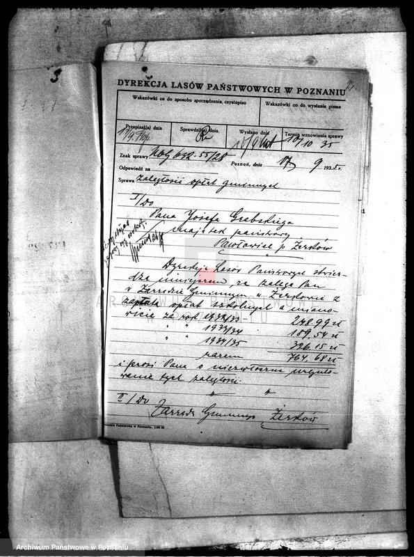 Obraz 6 z jednostki "Zaległe podatki majątku państwowego Pawłowice"