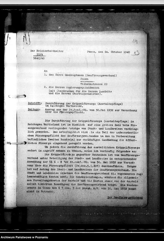 Obraz 18 z jednostki "Beschulung von Kindern in Erziehungsanstalten. Beschulung blinder und taubstummer Kinder."