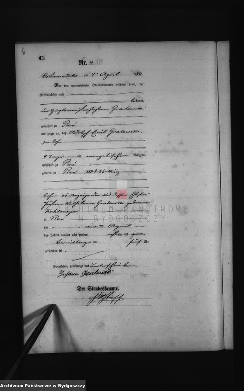 image.from.unit.number "Akta zgonów - pierwopis nr 1-25"