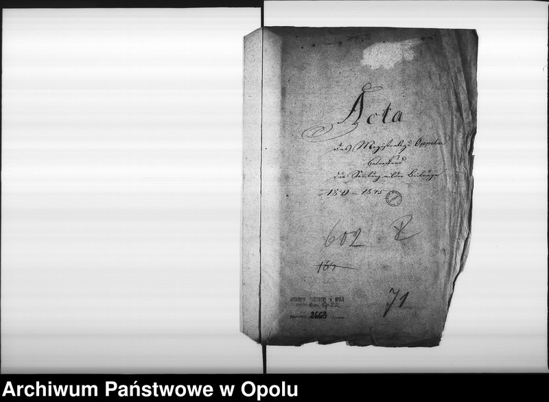 Obraz 4 z jednostki "Acta des Magistrats zu Oppeln betreffend die Sammlung milder Beiträge 1841-1845"
