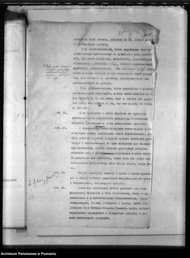 Obraz 15 z jednostki "Deleg. Departamentu Rolnictwa i D. Państw. Rybołówstwo"